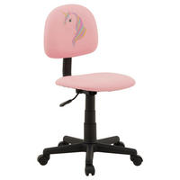 KINDERDREHSTUHL UNICORN - Rosa, Textil (40/80/40cm) - CARO-Möbel