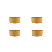 SCHALEN Scandi Ø12cm - 4er-Set - Ocre - Gelb, Keramik (12cm) - Björn