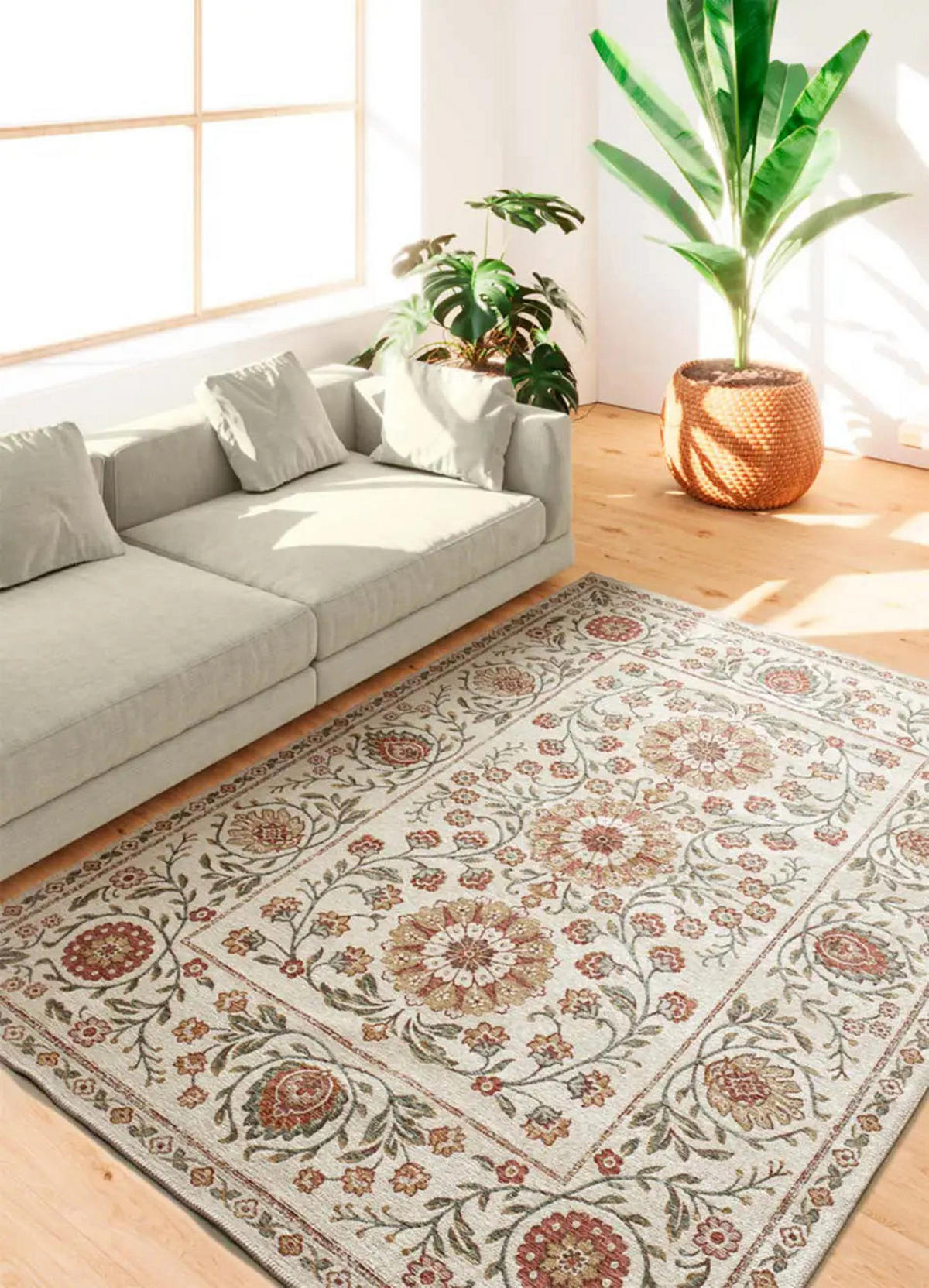 IN- & OUTDOOR-TEPPICH Mehrfarbig Lua 120/170 cm - Multicolor, Textil (120/170cm) - Atticgo