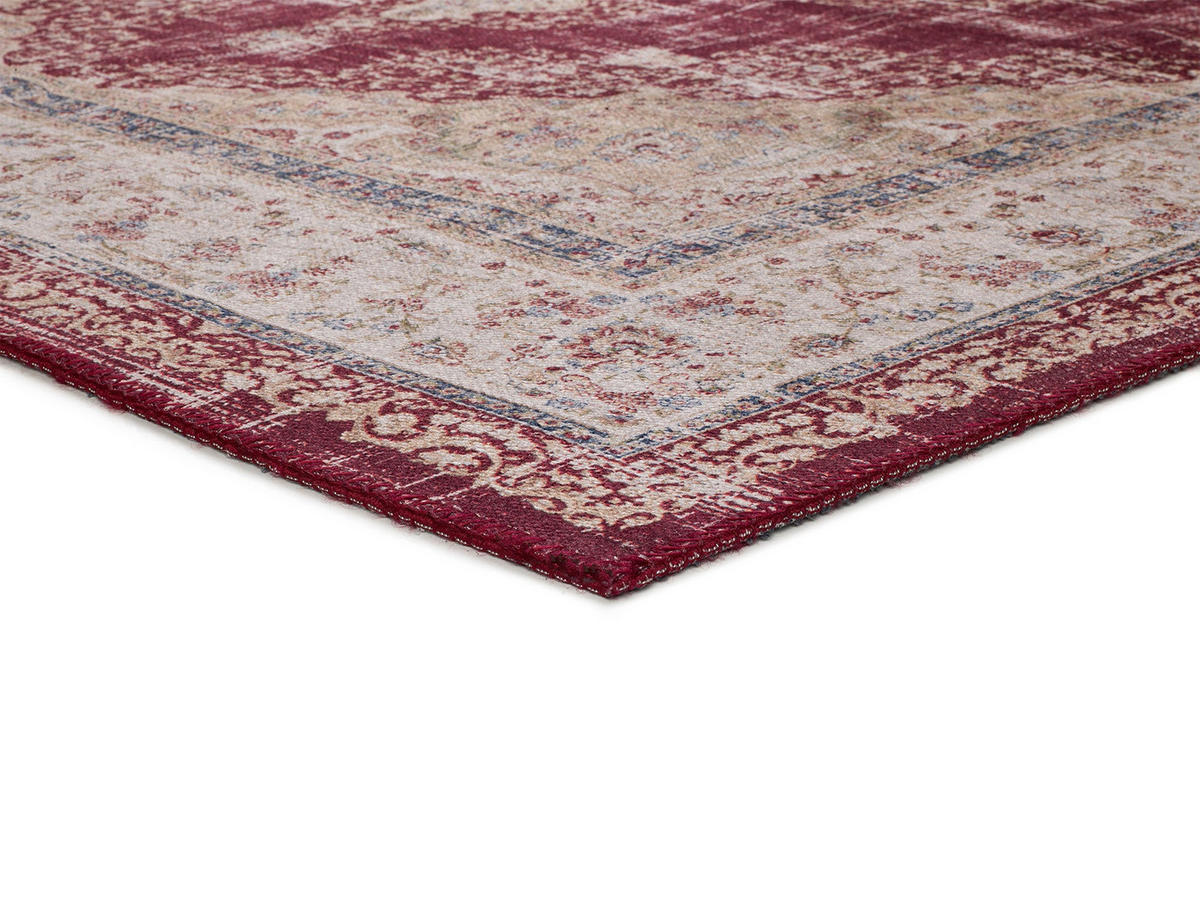 VINTAGE-TEPPICH Rot Neila 120/170 cm - Rot, Naturmaterialien/Textil (120/170cm) - Atticgo