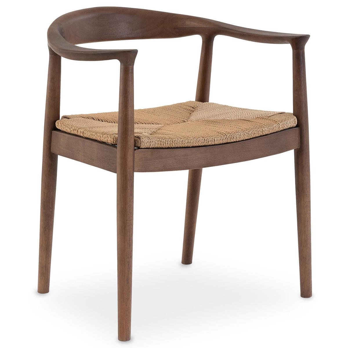 ESSZIMMERSTÜHLE TENO 2er-Set natur - Naturfarben, Holz/Textil (65/74/55cm) - IDIMEX