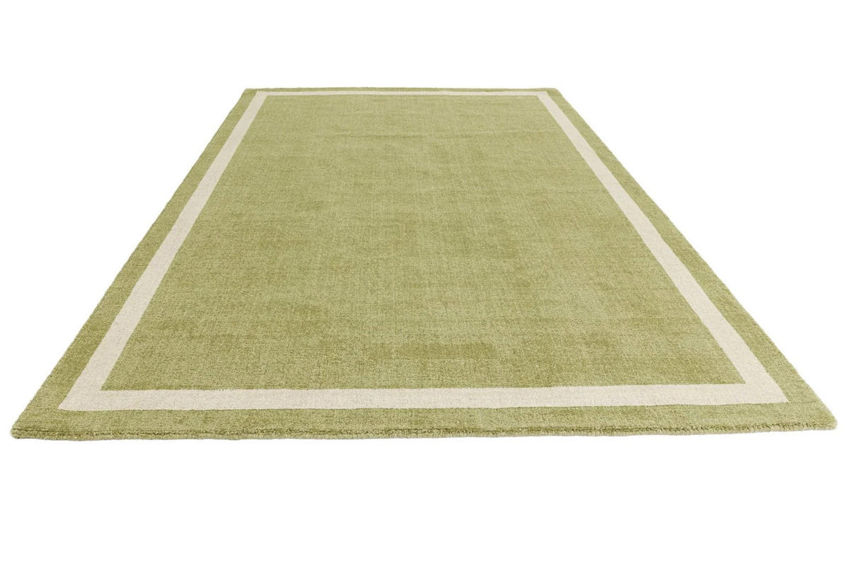 TEPPICH modern Wolle BILA Grün 200 x 290 cm - Grün, Naturmaterialien (200/290cm) - Novatrend