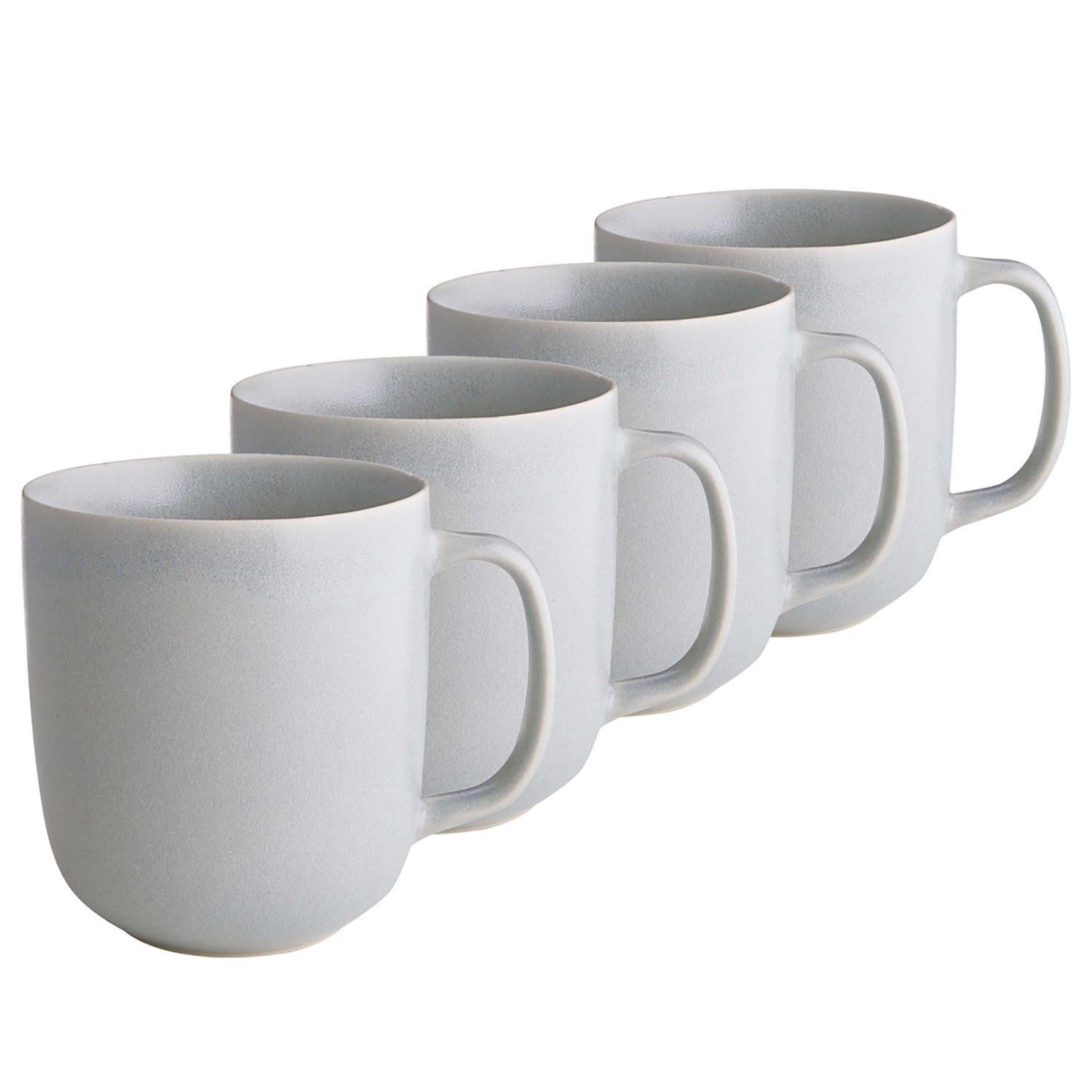 TASSE (4er Set) Casa Nova - Grau, Keramik (0.4L) - BUTLERS