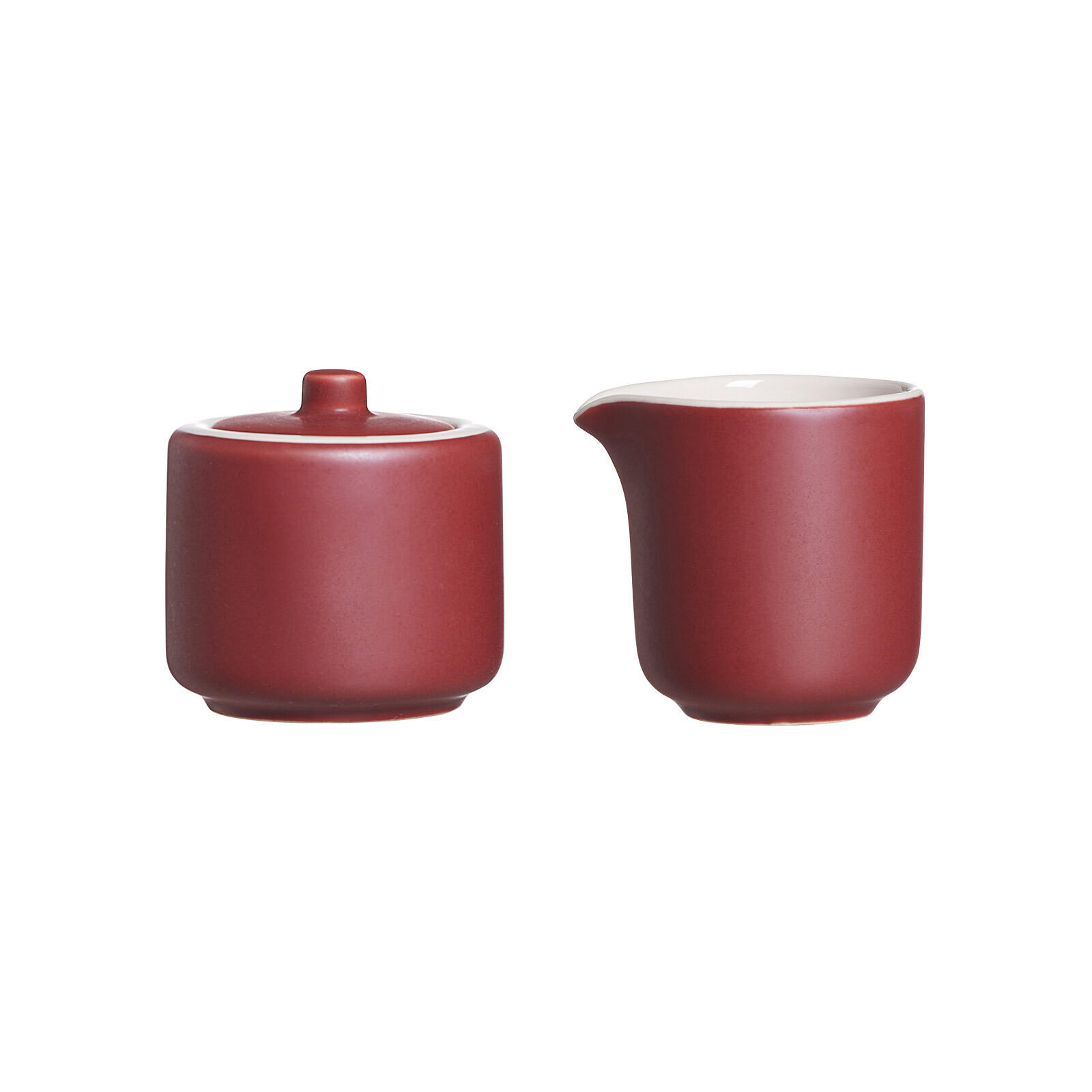 MILCH- UND ZUCKERSET Jasper beere 2er Set - Beere, Keramik (1/1cm) - Ritzenhoff Breker