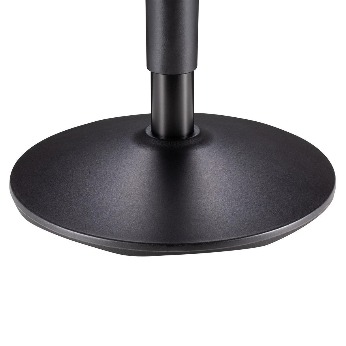 BÜROHOCKER ASTORIA schwarz - Schwarz, Textil (42/73/38cm) - CARO-Möbel