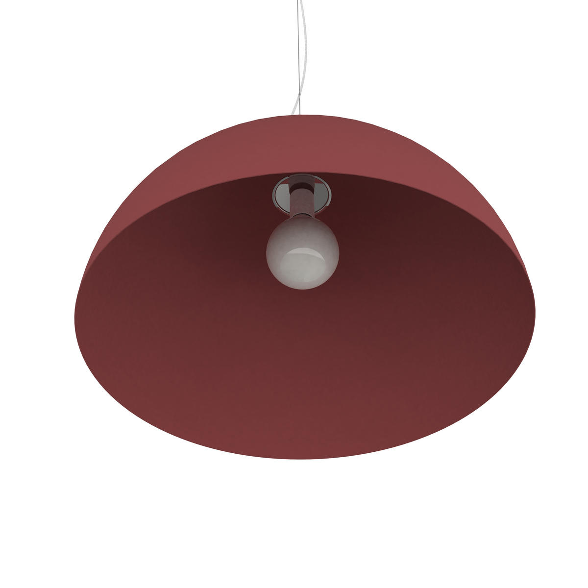 HÄNGELEUCHTE - Rot, Metall (60/60/30cm) - Lumicom