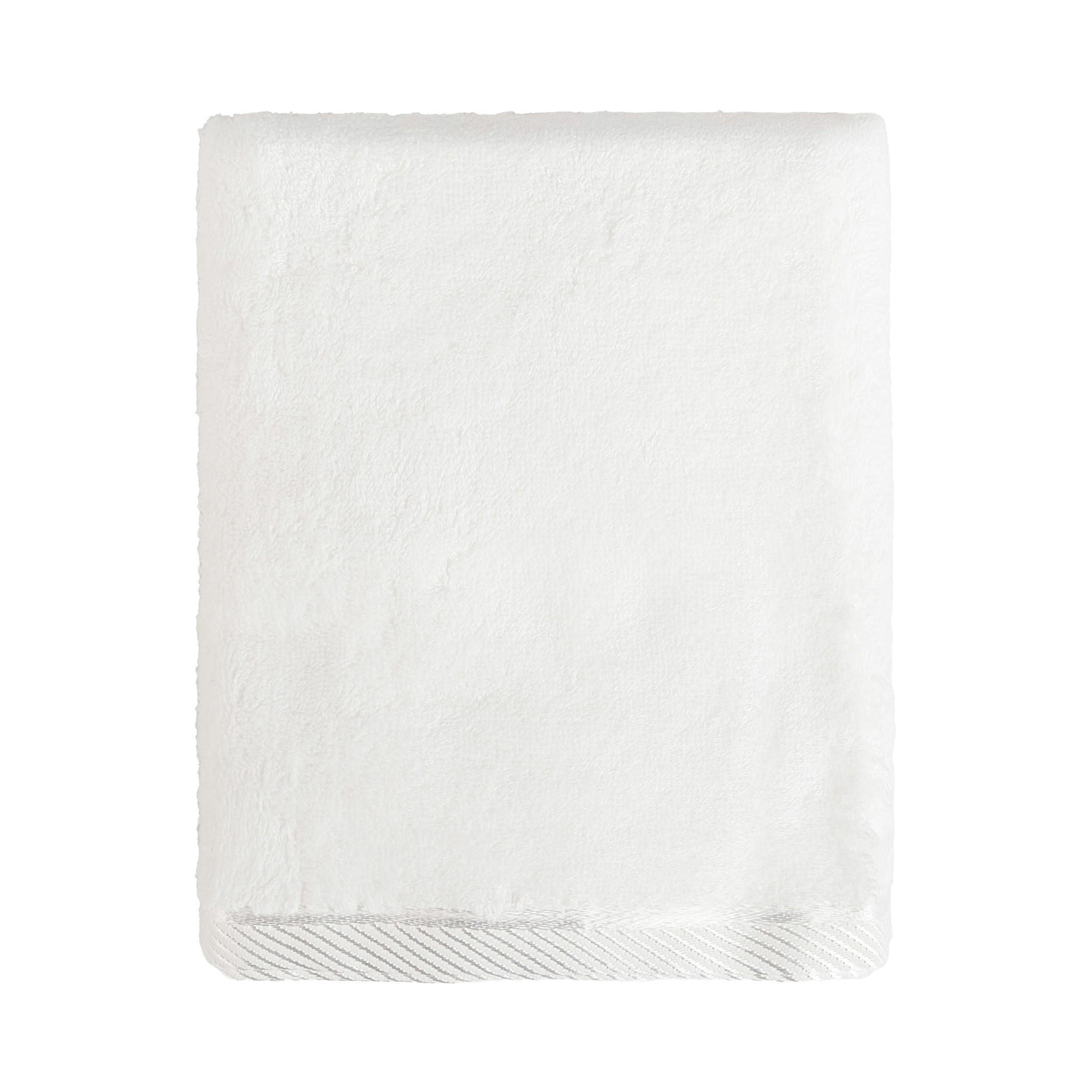 BADETUCH Bambo - Weiß, Textil (50/90cm) - home&you