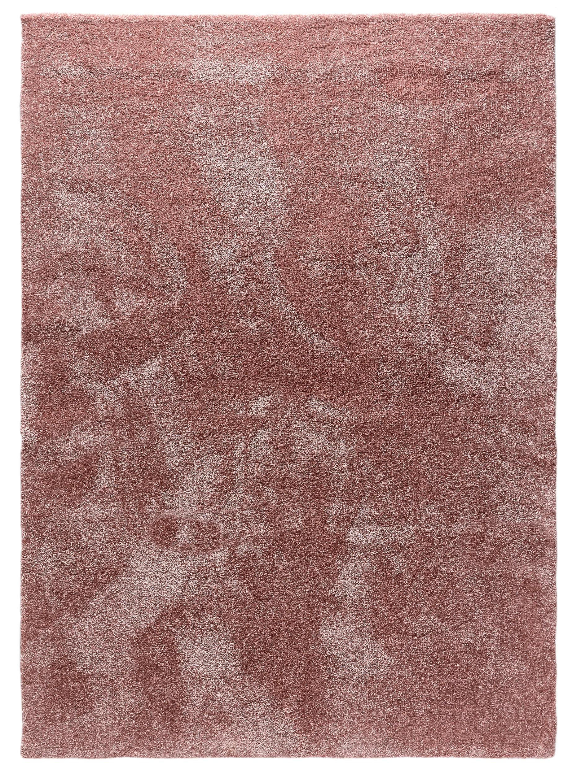 PRATEĽNÝ shaggy koberec Melvin Ružová 200x300 cm - ružová, plast (200/300cm) - benuta Nest