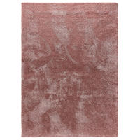 PRATELNÝ shaggy koberec Melvin Růžová 200x250 cm - růžová, plast/umělá hmota (200/250cm) - benuta Nest