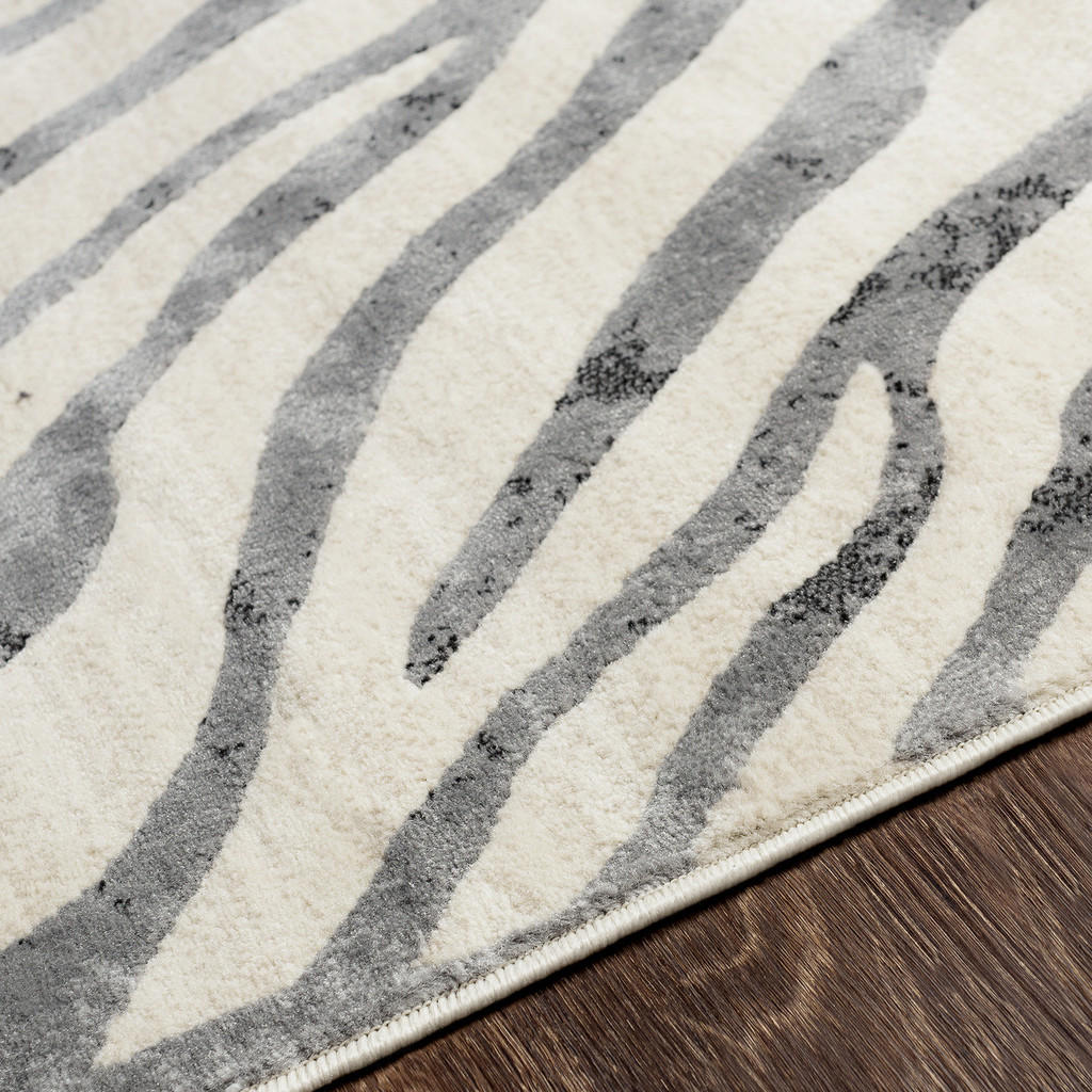 Thumbnail - Livabliss Kurzflorteppich, Grau, Textil, Animalprint, Rechteckig, 200x275 cm, Oeko-Tex® Standard 100, in verschiedenen G...