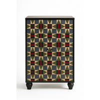 SCHRANK SIDEBOARD mit 2 Türen MARCUS - Rotbraun, Holzwerkstoff (75/127/45cm) - RNT By Really Nice Things