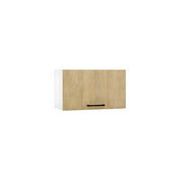 HÄNGESCHRANK W60OKGR - Dnoria - Zeitlose Küchen Eleganz - Eiche Artisan, Holz/Metall (60/36/30cm) - ROYAL24_MARKT
