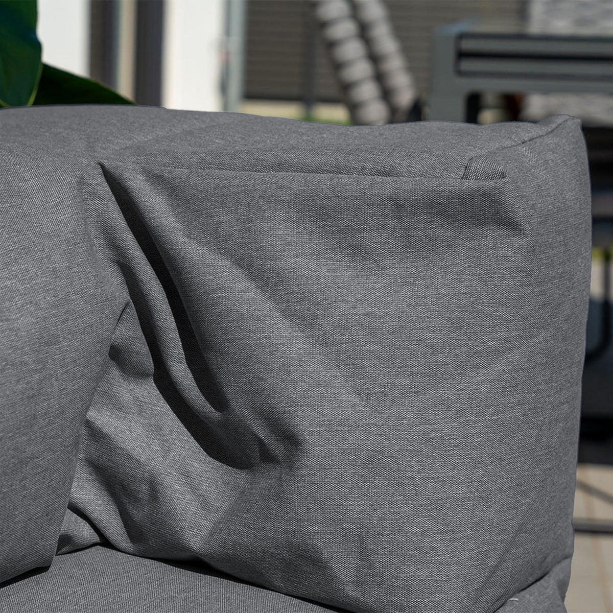 OUTDOOR Sitzsack HEAVEN - Anthrazit - Anthrazit, Textil (152/100/76cm) - Home Deluxe