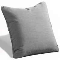 OURTDOOR KISSEN BARI dunkelgrau - Dunkelgrau, Textil (45/42cm) - IDIMEX