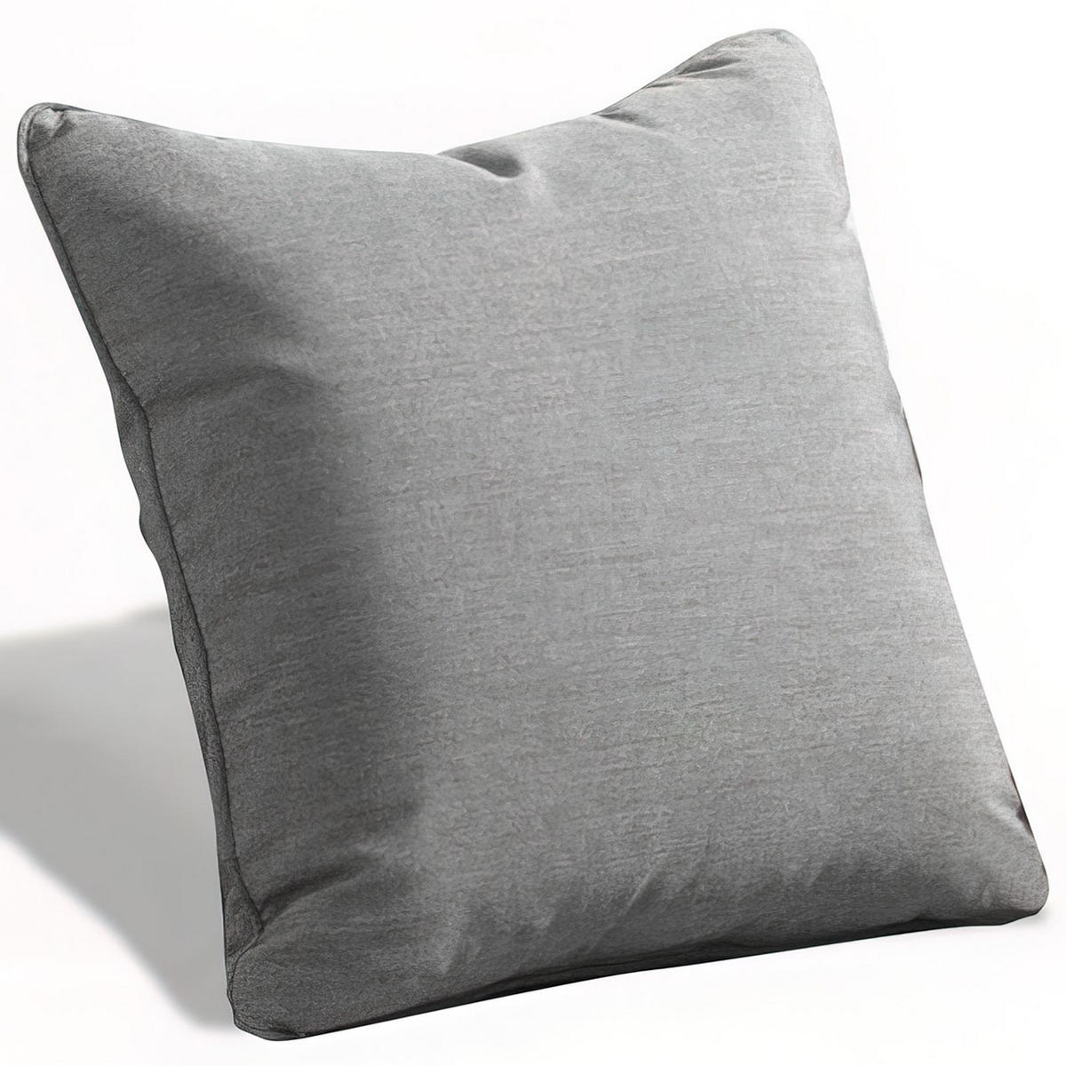 OURTDOOR KISSEN BARI dunkelgrau - Dunkelgrau, Textil (45/42cm) - IDIMEX