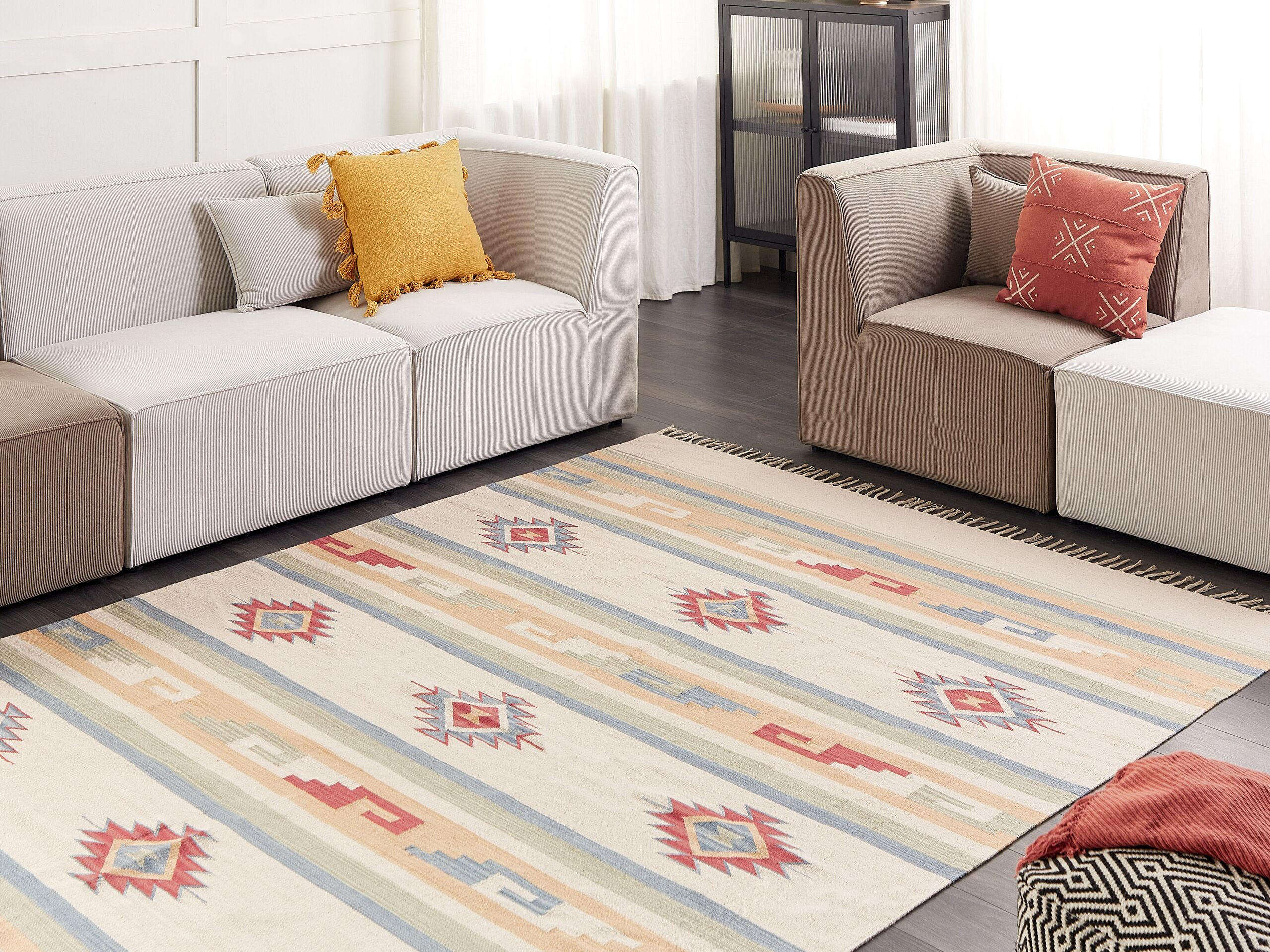 KELIM-TEPPICH Aparan 300/200 cm - Multicolor, Textil (200/300cm) - Beliani