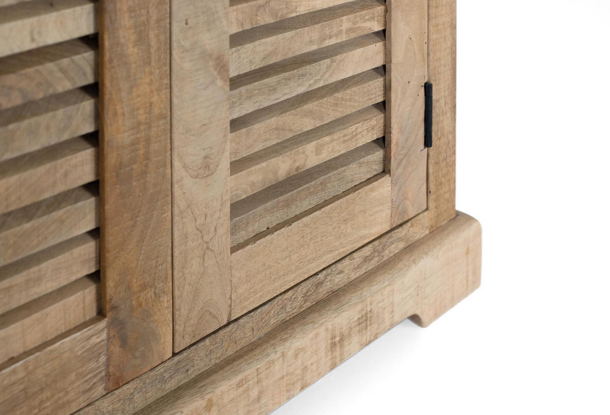 HIGHBOARD aus natürlichem Mangoholz - Braun, Holz (50/190/150cm) - Giner y Colomer