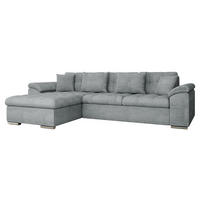 ECKSOFA Diana, Seite: Links - Chromfarben, Holz/Textil (280/160cm) - MIRJAN24