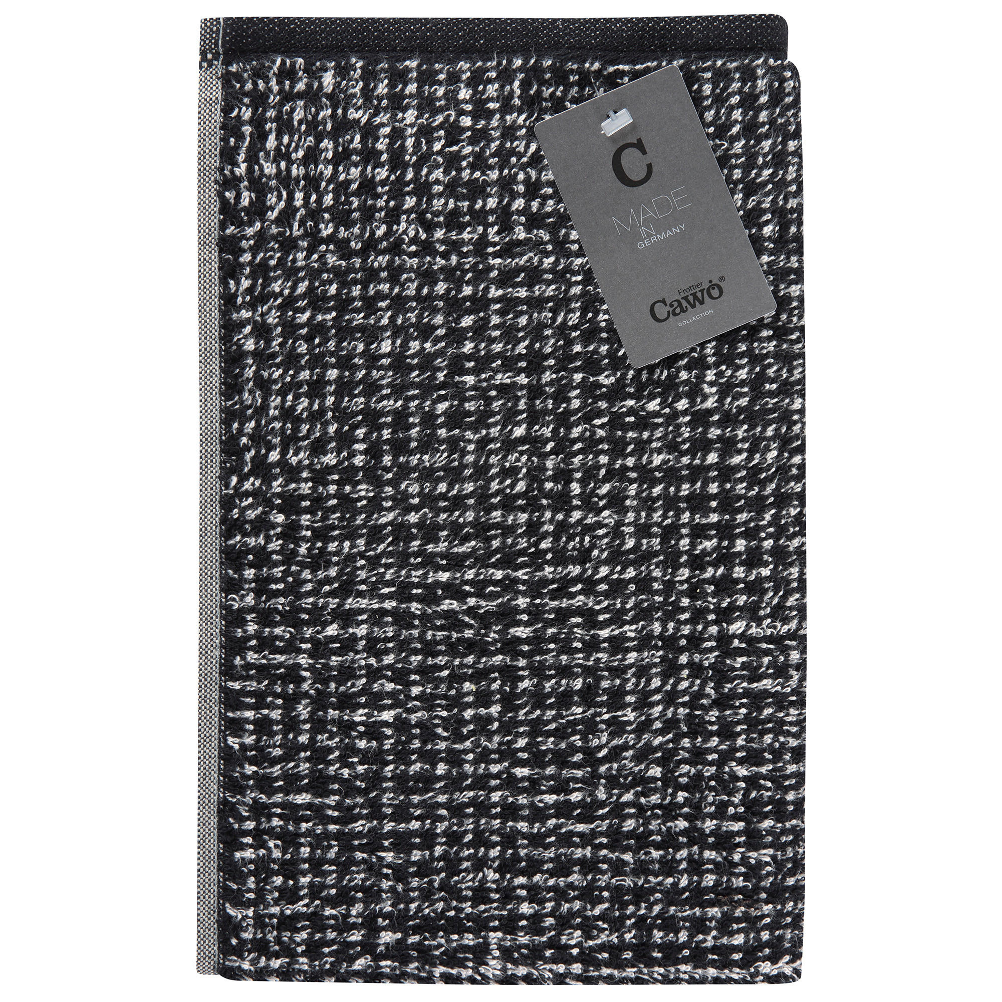 KÜCHENHANDTÜCHER CUISINE ZOOM ALLOVER 122 SCHWARZ - 97 - Schwarz, Textil (50/50cm) - Cawoe