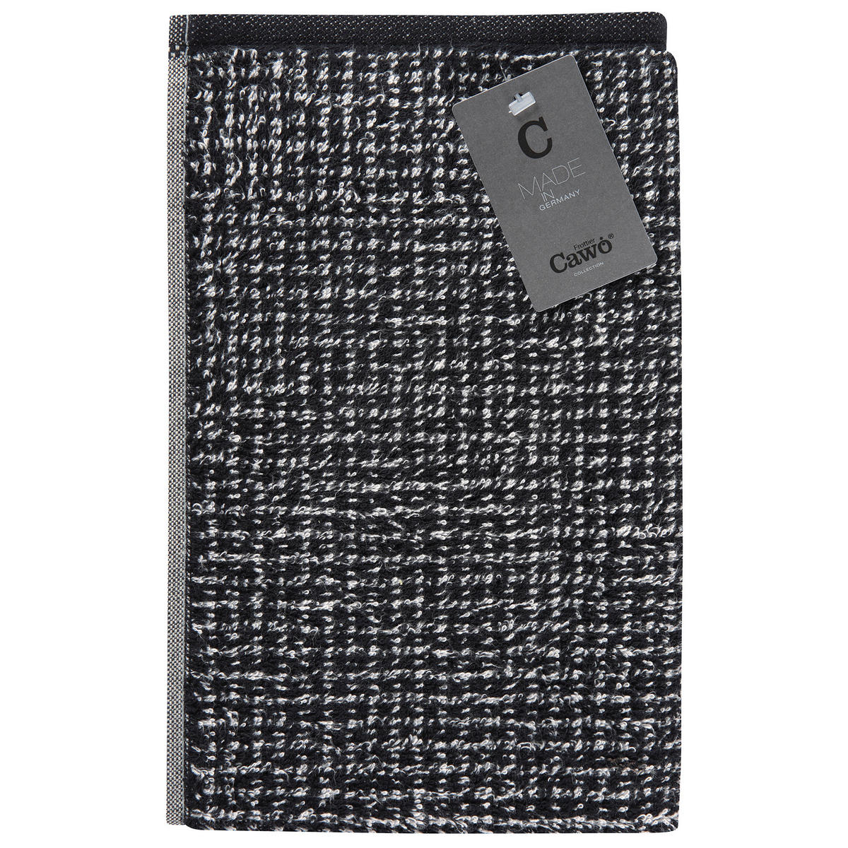 KÜCHENHANDTÜCHER CUISINE ZOOM ALLOVER 122 SCHWARZ - 97 - Schwarz, Textil (50/50cm) - Cawoe