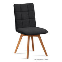 ESSZIMMERSTUHL (6er-Set) Dinny 47x91x60 Eiche geölt/Anthrazit - Eichefarben/Anthrazit, Kunststoff (60/91/47cm) - 58aufmkessel