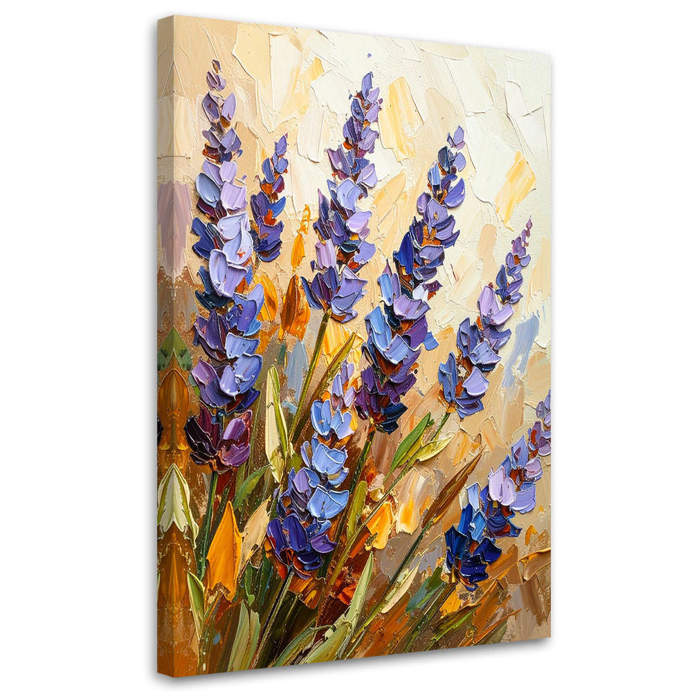 Feeby Leinwandbild Beige 80x120 cm