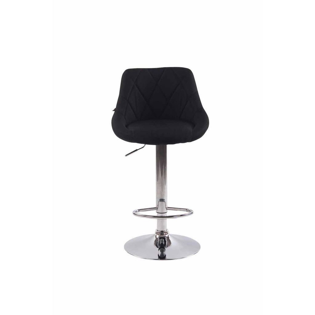 Thumbnail - CLP Barhocker, Schwarz, Textil, 46x83x49 cm, Esszimmer, Barmöbel, Barhocker