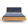MASSIVHOLZBETT schwebend Aura Tilt aus Eiche 160x220 cm, Storm 77 (Blau) - Blau/Eichefarben, Holz (160/220cm) - Danzz