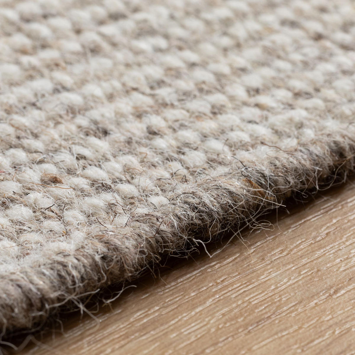HANDWEBTEPPICH 200/250 cm Habo breite Streifen - Silberfarben, Naturmaterialien (200/250cm) - Steffensmeier