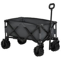 BOLLERWAGEN klappbar 360° grau - Dunkelgrau, Metall (108/91/55cm) - Fortuna Lai