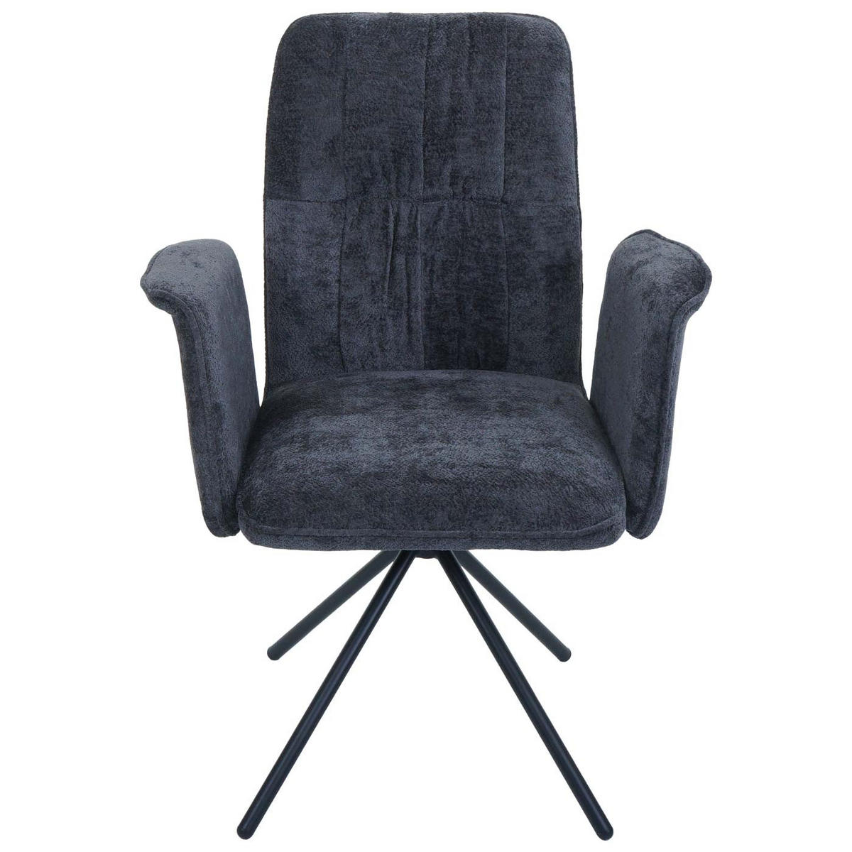 ESSZIMMERSTUHL Grau 2er-Set - Grau, Textil (70/94/60cm) - MCW