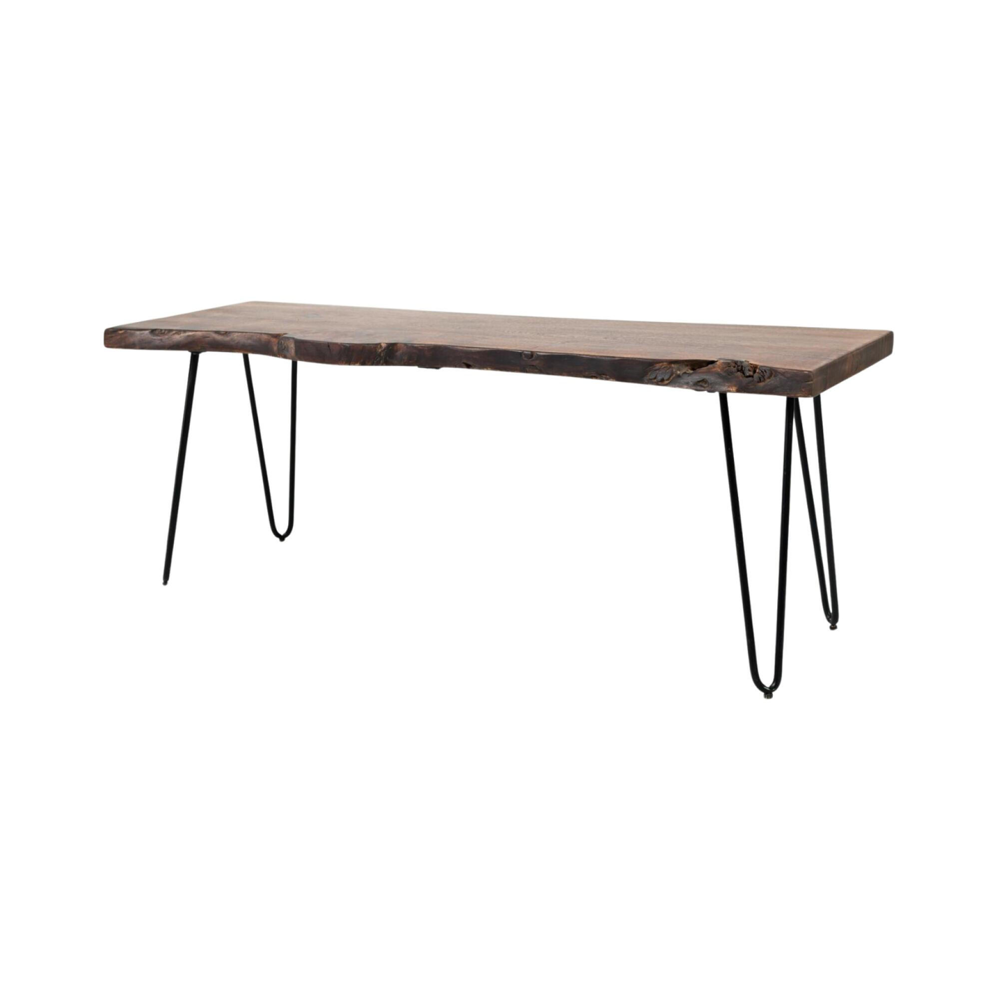 ESSTISCH AVOLA Braun 122x41x46 cm - Braun, Holz (41/122/46cm) - FURNLUX