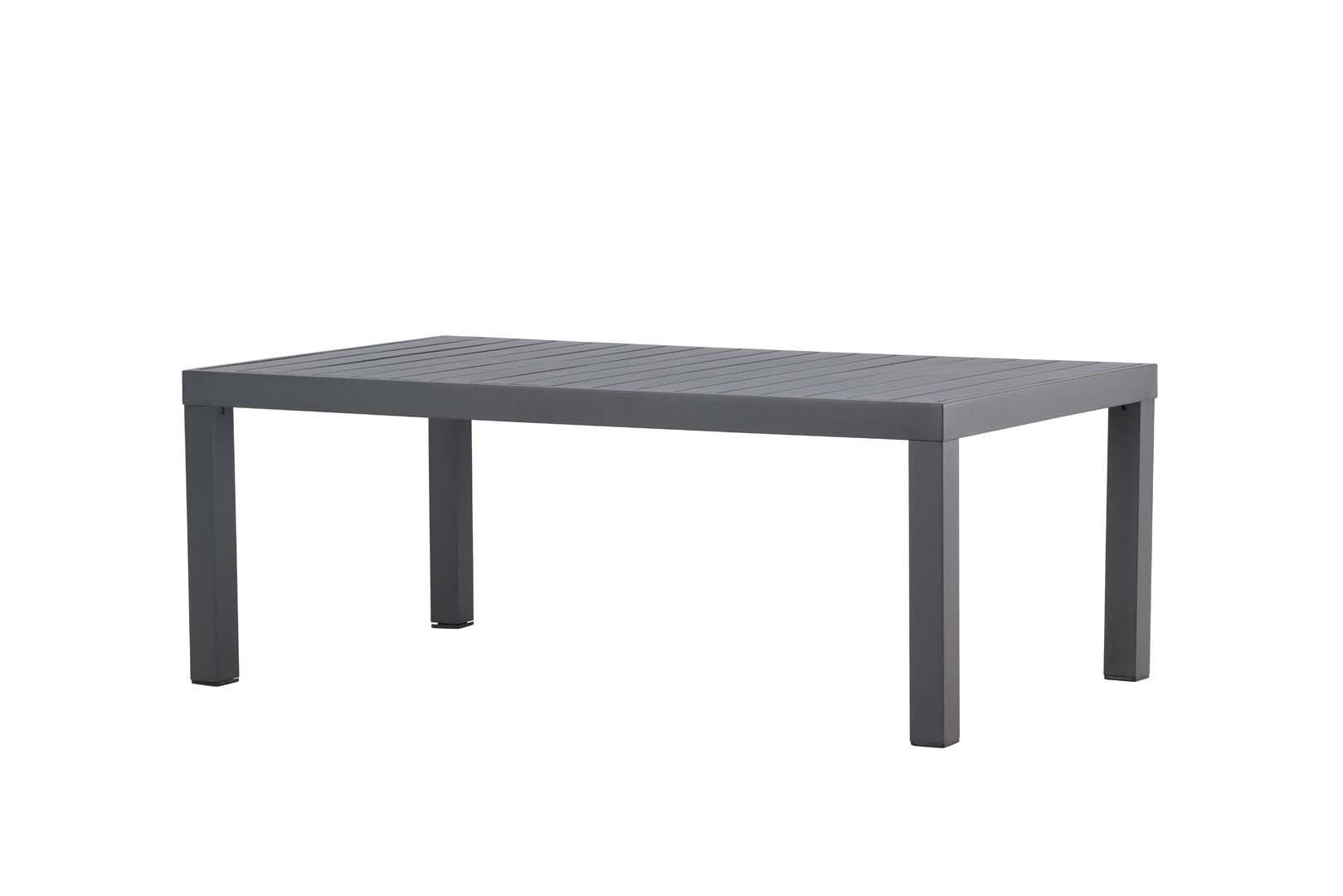 GARTENTISCH schwarz - Schwarz, Holzwerkstoff (120/70/45cm) - ebuy24
