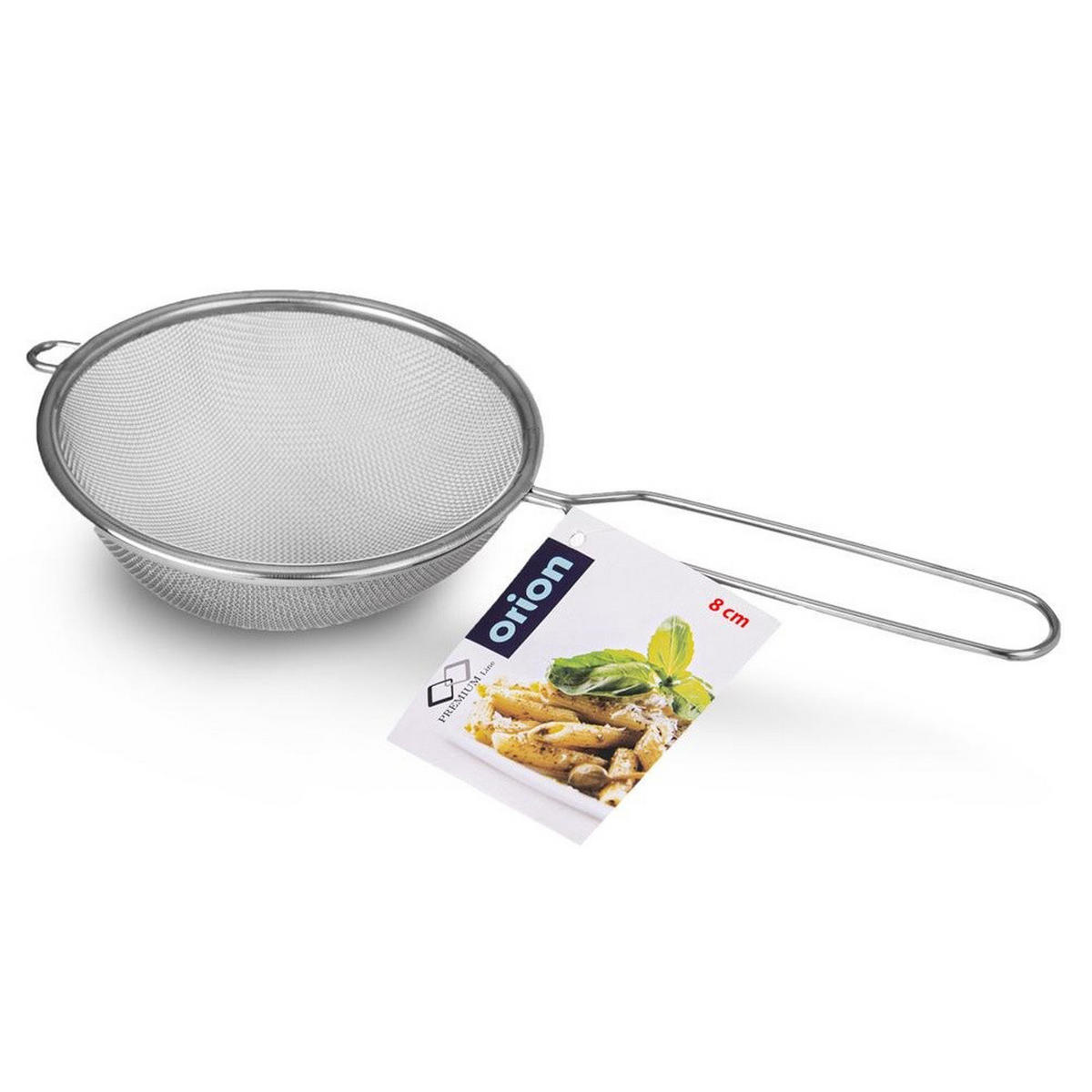 KÜCHENSIEB Silber 8 cm - Silberfarben, Metall (8cm) - Orion 