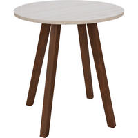 COUCHTISCH Dekorativ Ø 35 cm - Multicolor, Holzwerkstoff (37/6.5/38cm) - Home Styling Collection