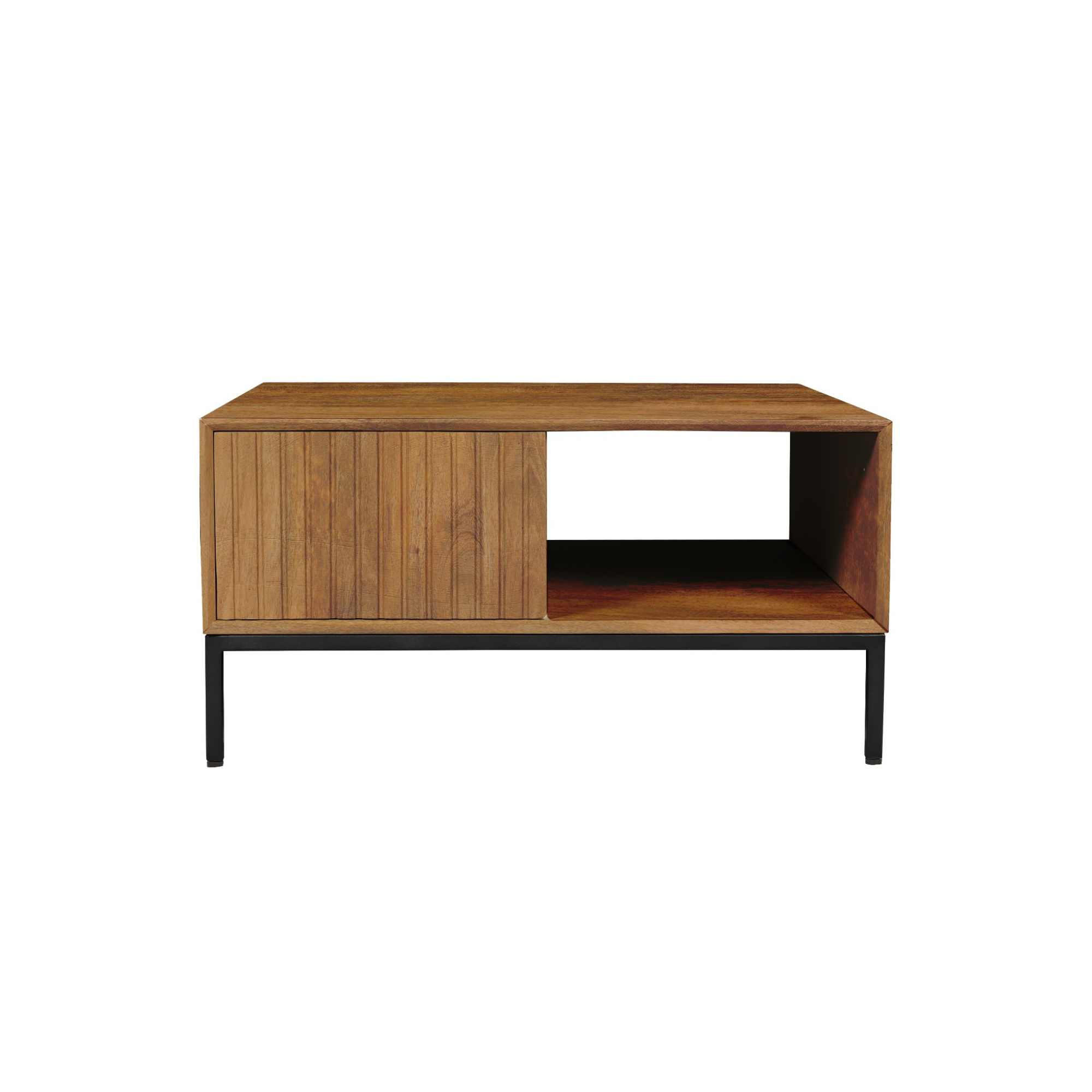COUCHTISCH Madison Braun 80/80/40 cm - Braun, Holz (80/80/40cm) - Starfurn