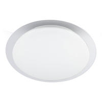 LED DECKENLEUCHTE Weiß Rund - Weiß, Metall (57.2/7/7cm)