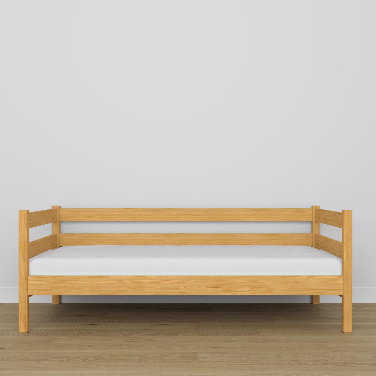 TAGESBETT Naturkiefer 120/180 - Hellbraun, Naturmaterialien/Holz (120/180cm) - N-Wood