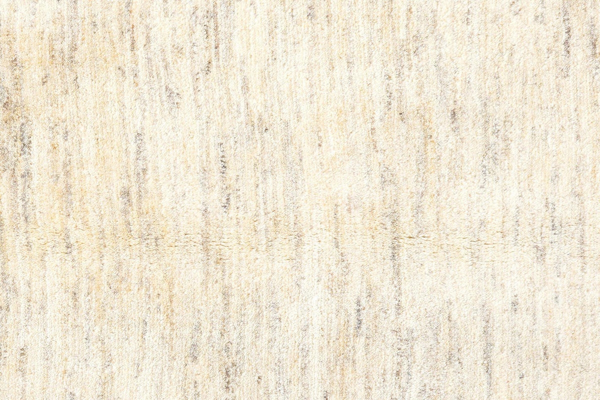 GABBEH-TEPPICH handgeknüpft Beige 182/144 cm Schurwolle - Beige, Textil (144/182cm) - Looma