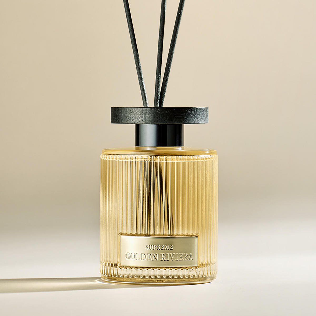 RAUMDUFT Supreme Golden Riviera - Beige, Glas (7/11/7cm) - Butlers