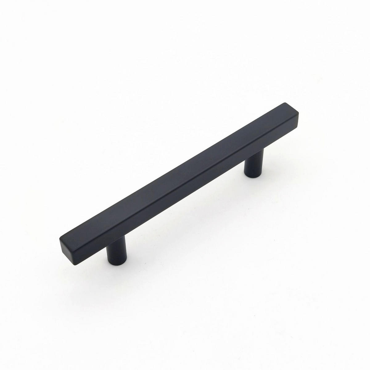 MÖBELGRIFF Schwarz 10er-Set 128 mm Edelstahl - Schwarz, Metall (1.2/3.5/18.8cm)