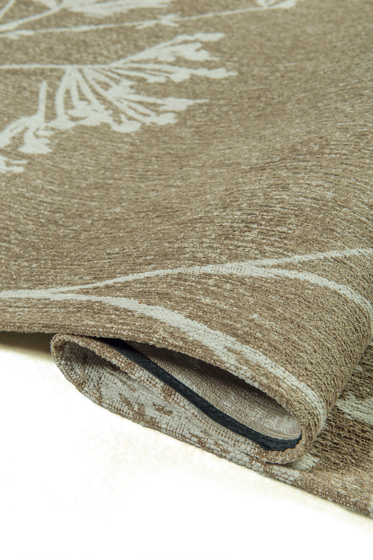 TEPPICH modern Flachgewebe BASIL Braun 240x340 cm - Braun, Textil (240/340cm) - Novatrend