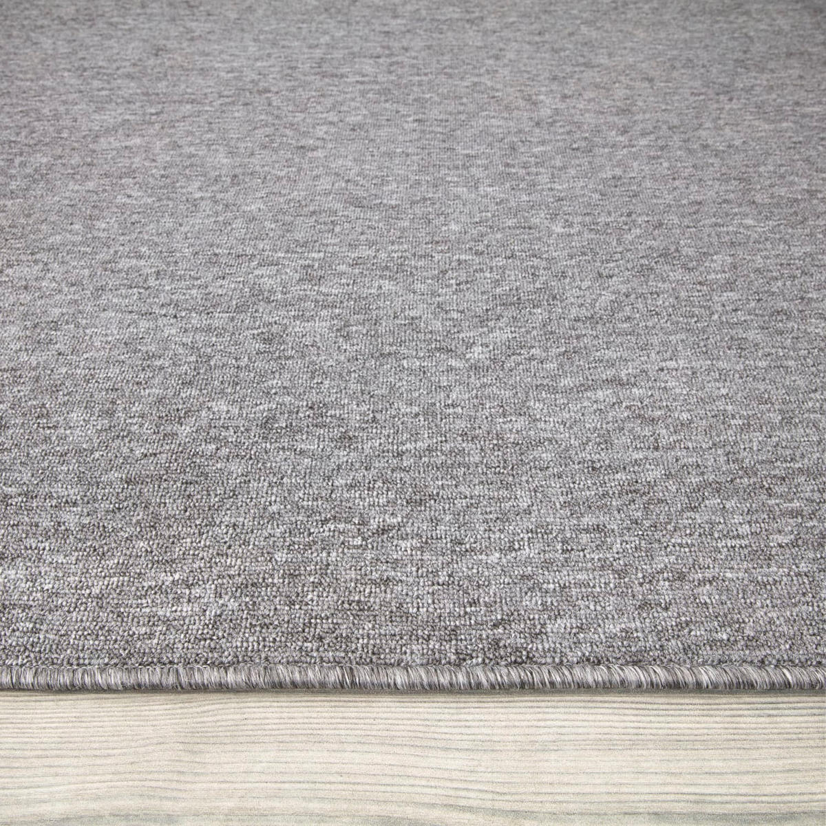 FLACHWEBTEPPICH Waschbar, einfarbig, Grau, 120 x 160 cm - Grau, Textil (160/120cm) - KADIMA DESIGN