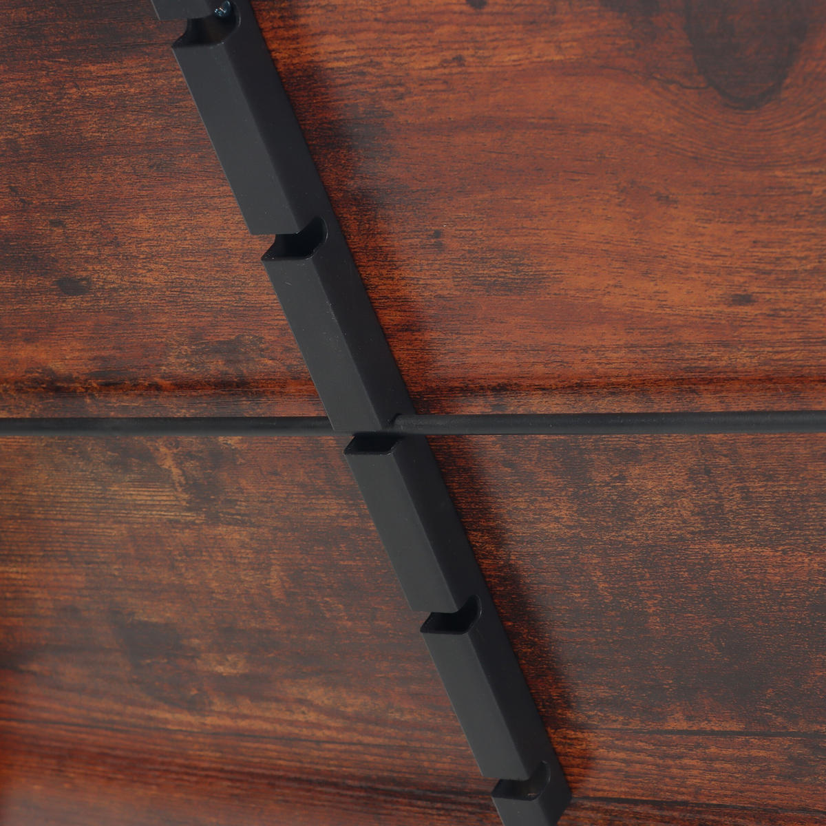 BEISTELLTISCH - Multicolor, Holzwerkstoff/Metall (35/55/66cm) - Relaxdays