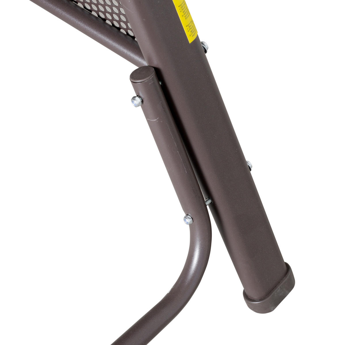 GARTENSCHAUKEL 2-Sitzer mit Sonnendach Kissen Tablett Metall Kunststoff Grau - Grau, Kunststoff/Metall (220/173/162cm) - Outsunny