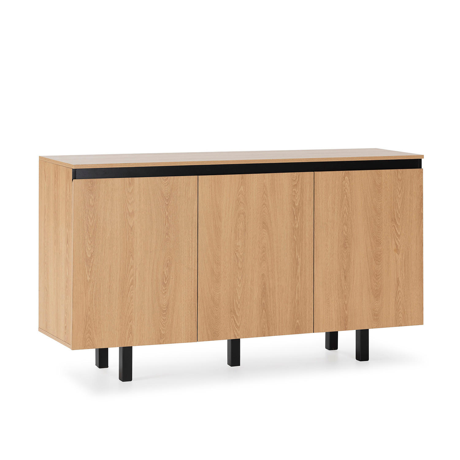SIDEBOARD Molina, eichefarben - Honigeiche, Holzwerkstoff (150/85/40cm) - VS Venta-stock