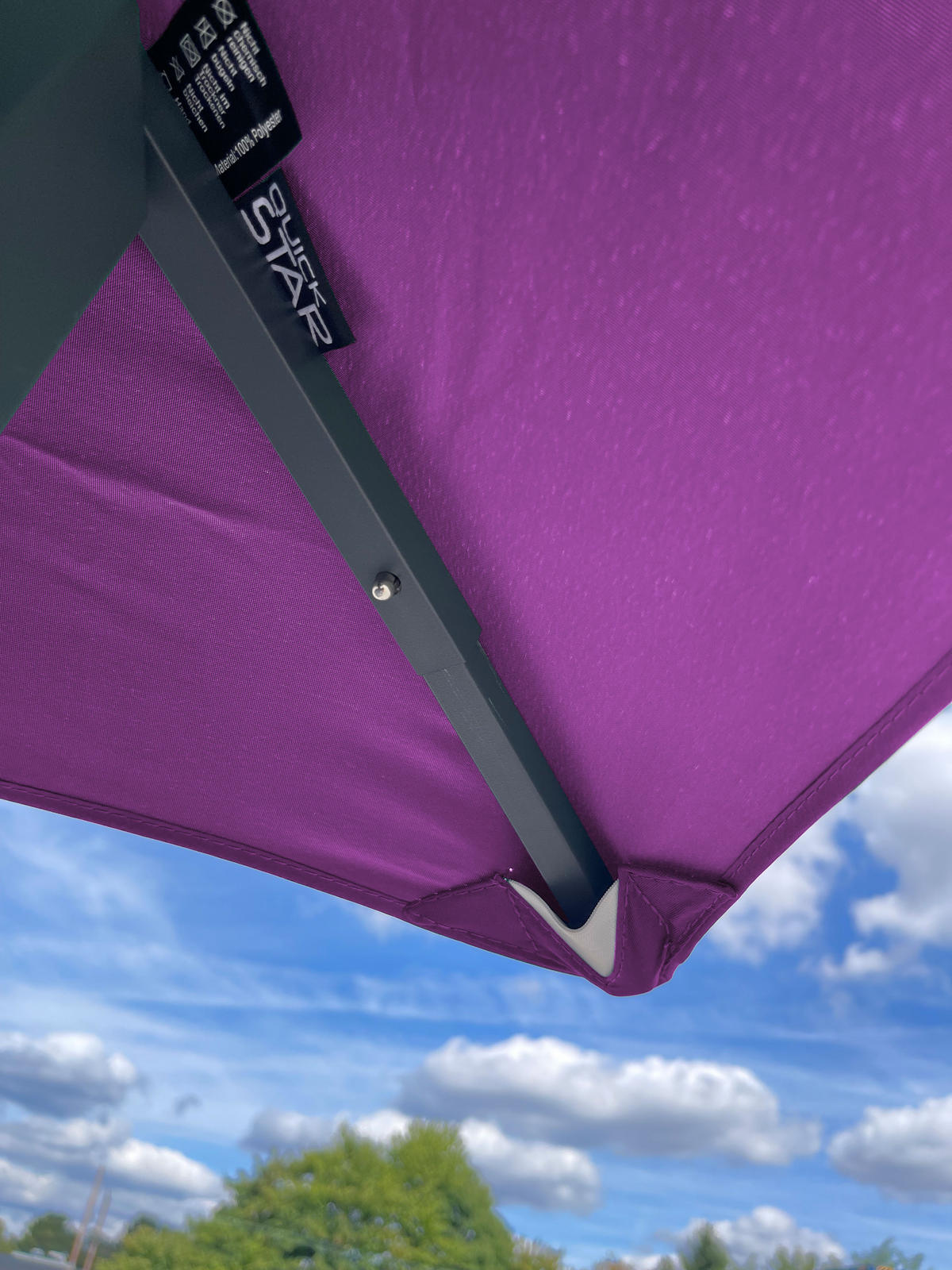 ERSATZDACH Antikpavillon 3x4m Sand - Bordeaux, Textil (297/1/397cm) - QUICK STAR