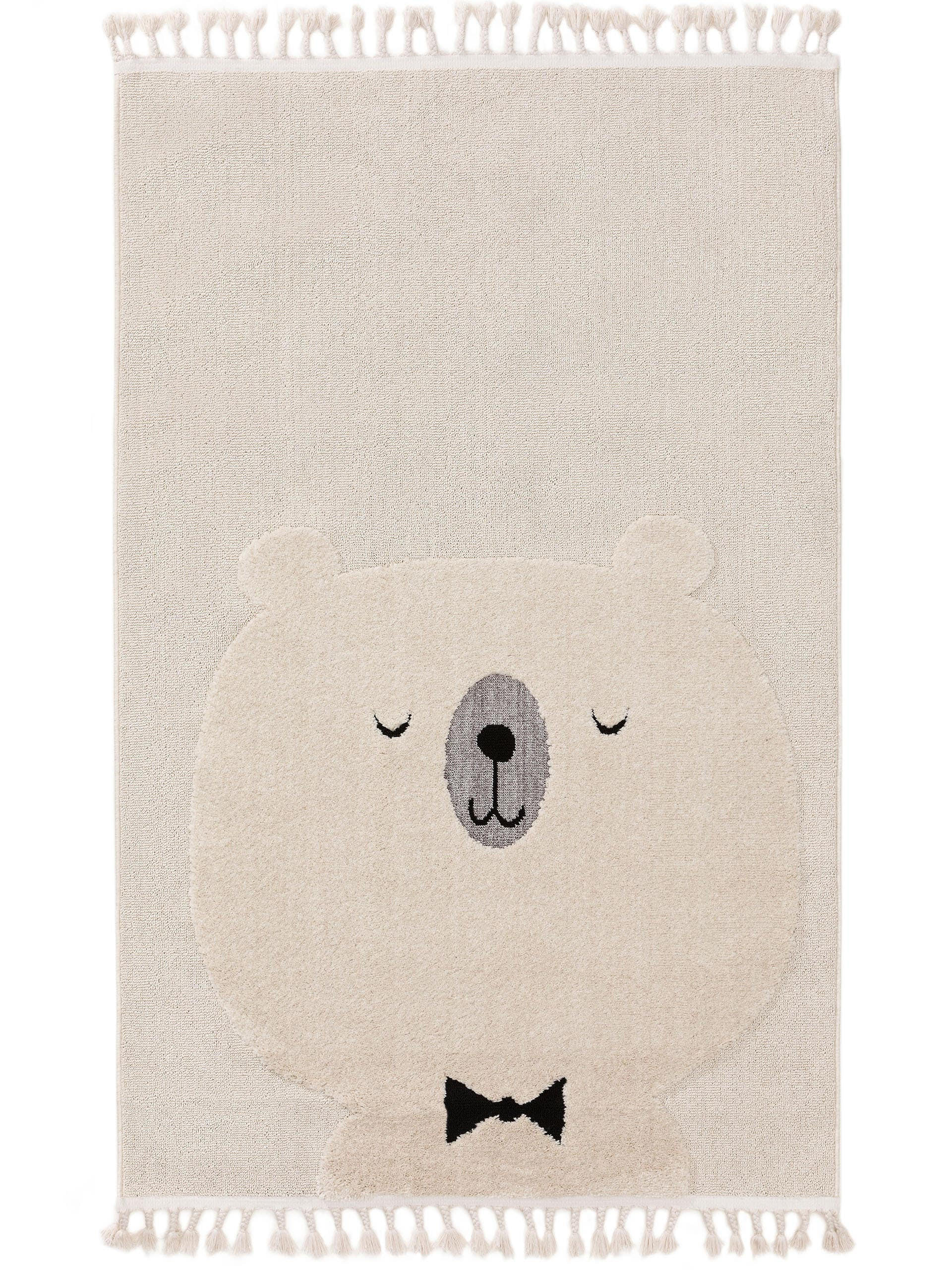 KINDERTEPPICH Momo Cream 90x130 cm - Creme, Textil (90/130cm) - Lytte
