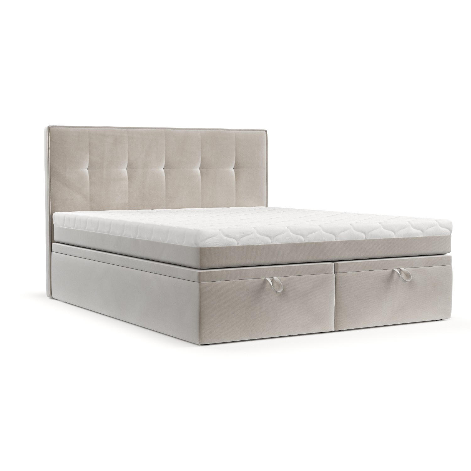 AltaBeds POSTEL BOXSPRING ARIVO 200/200 Béžová
