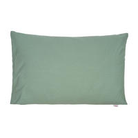 KISSENHÜLLE BasicSoft natural-grün 100% Baumwoll-Jersey 40/60 cm - Salbeigrün, Textil (40/60cm) - beties Heimtextil
